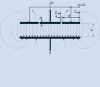 Fig. 17. Working principle of two-plate capacitive position sensors